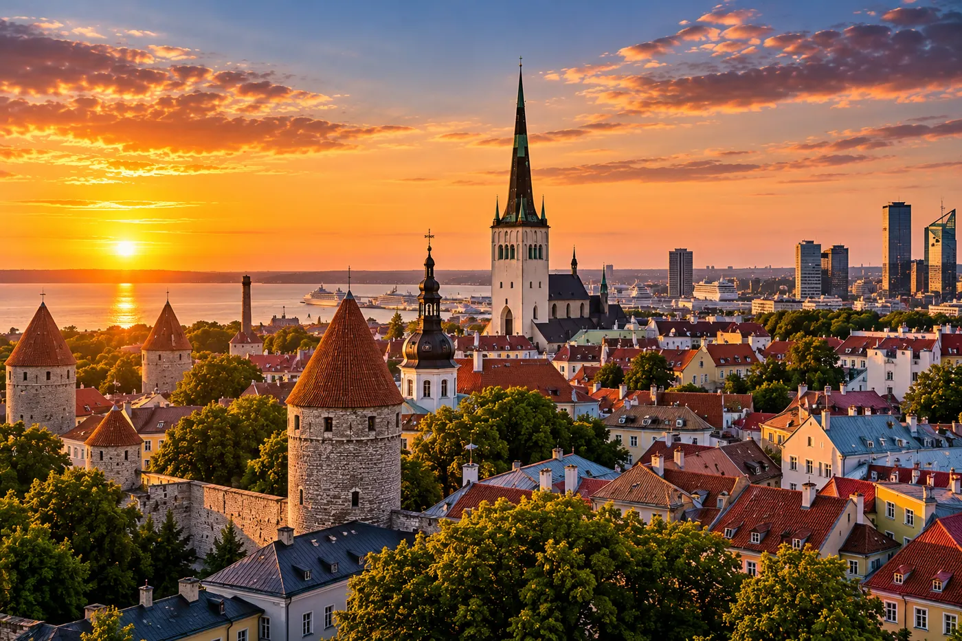 View of Estonia