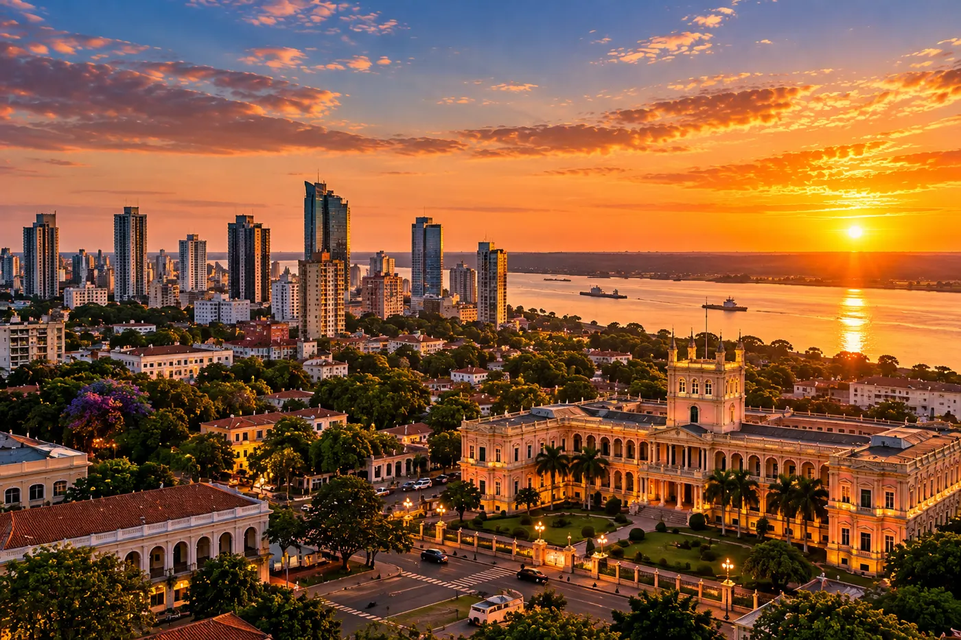 View of Paraguay