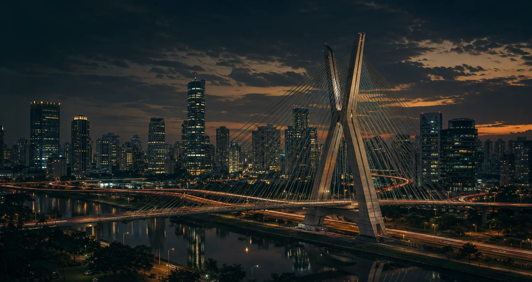 Skyline de São Paulo representando o mercado mais disputado do Brasil